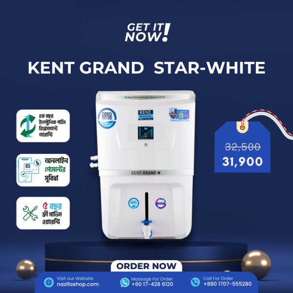 Kent Grand Star Reverse Osmosis Water Purifier